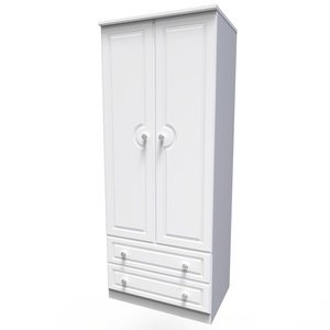 PEM061 2ft6in 2 Drawer Robe
