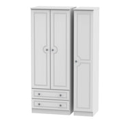 PEM141 Tall Triple 2 Drawer Robe