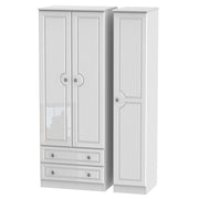 PEM141 Tall Triple 2 Drawer Robe