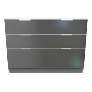 Pisa 6 Drawer Midi Chest