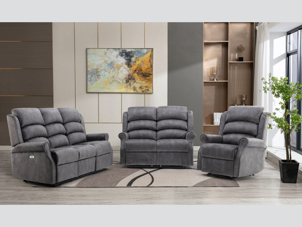 Penrith 3+1+1 Suite Grey (Electric)