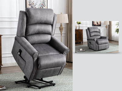 Penrith Lift and Tilt Dual Chair Grey (Electric)