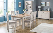 Richmond Tall Bookcase Ass - Elephant Grey/Pale Oak