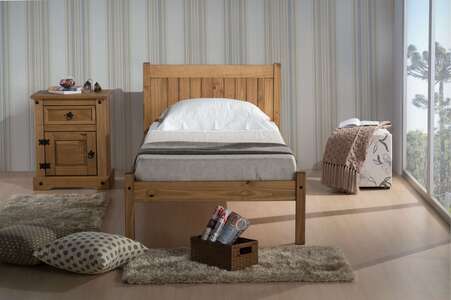 Rio Single Bed Pine