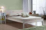 Rio Small Double Bed White