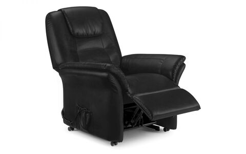 Riva Rise & Recline Chair Black