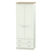 ROM081 Tall 2ft6in 2 Drawer Robe