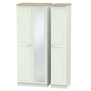 ROM147 Tall Triple Mirror Robe