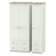ROM151 Triple 2 Drawer + Drawer Robe