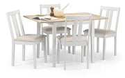 Rufford 2-Tone Dining Table Ivory/Natural