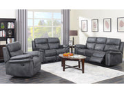 Richmond 3+1+1 Charcoal Grey Suite