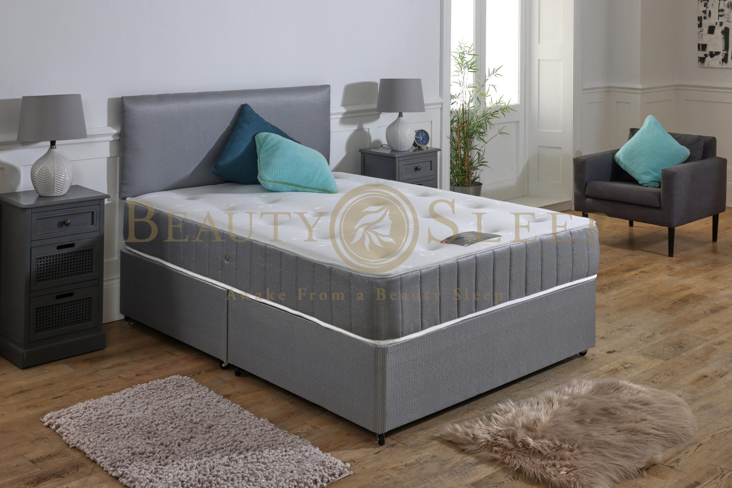 Rio Divan Bed & Free 20" Headboard