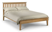 Salerno Shaker Bed 150Cm Oak