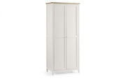 Salerno Shaker Ivory/ Oak 2 Door Wardrobe