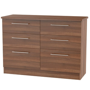 SHE015 6 Drawer Midi Chest