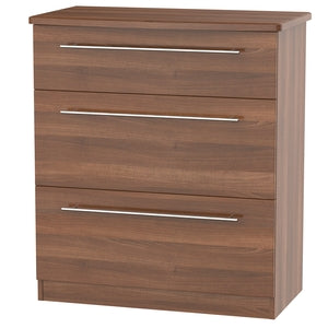 SHE049 3 Drawer Deep Chest