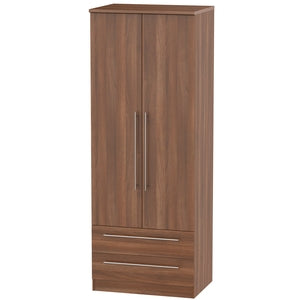 SHE081 Tall 2ft6in 2 Drawer Robe