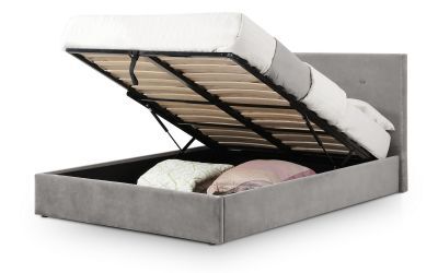 Shoreditch High Headboard Lift-Up Storage Bed 135Cm