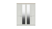 4 Door Robe With 2 Mirrors