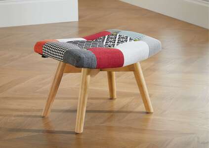 Sloane Footstool Multi-coloured