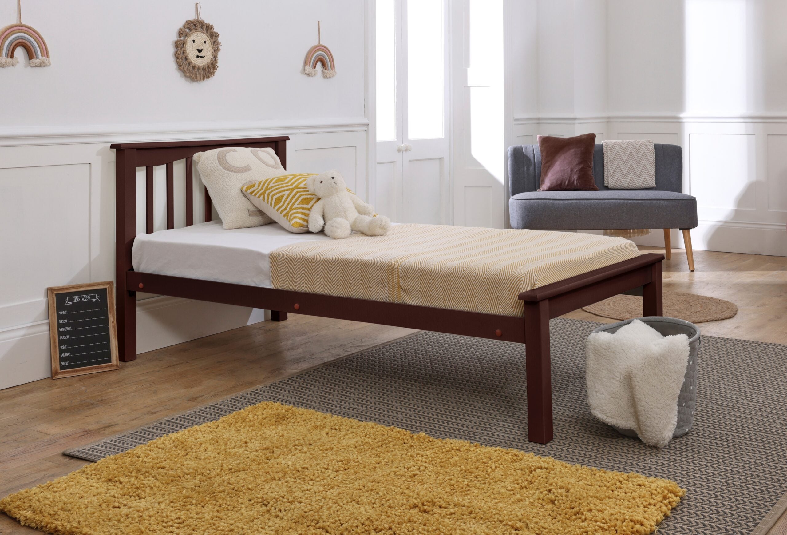 Sangria Low End Bedstead (5'0 n/a Walnut)