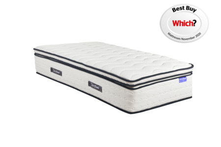 SleepSoul Space Single Mattress White