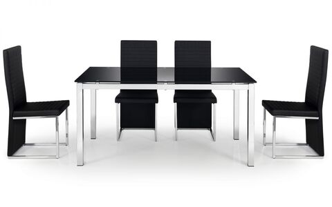Tempo Glass Dining Table