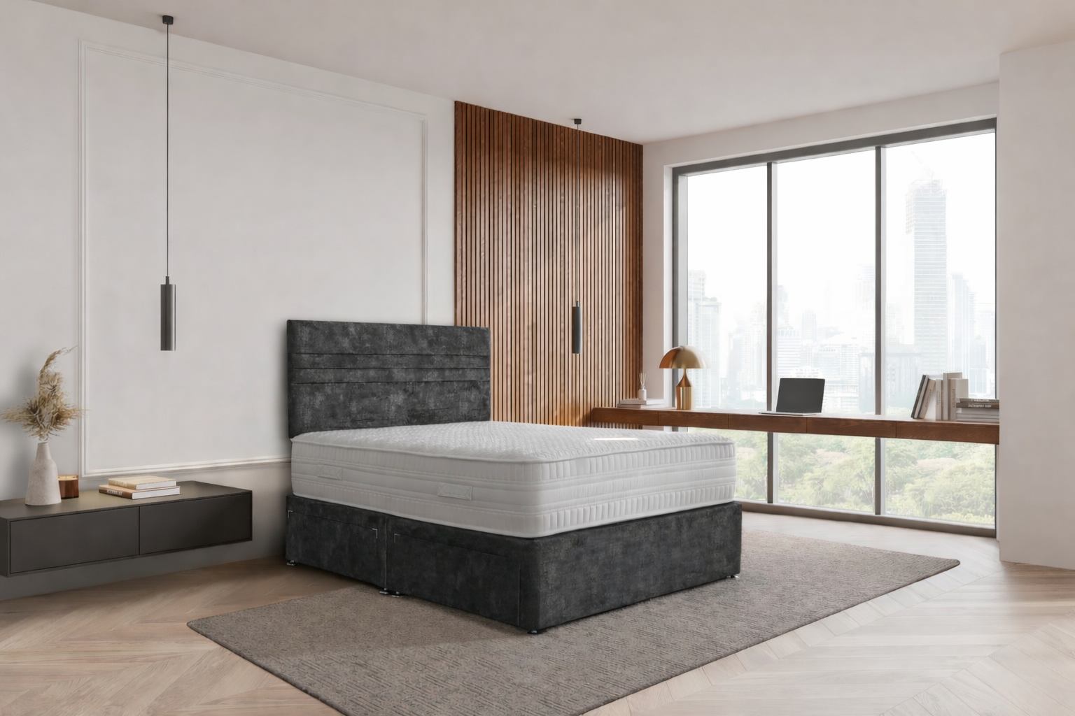 Tivola 1500 Divan Bed & Free Headboard