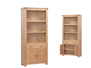 Treviso Oak High Bookcase