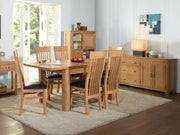 Treviso 6' Extension Dining Set (6 Chairs)