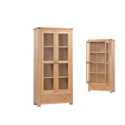 Trentmore Oak Display Cabinet