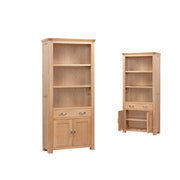 Trentmore Oak High Bookcase
