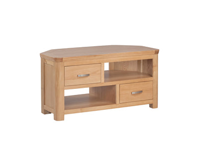 Treviso Oak Corner Tv Unit