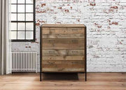 Urban 4 Drawer Chest Rustic