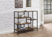 Urban Wide Shelving Unit Brown
