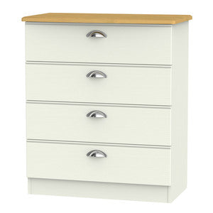 VIC011 4 Drawer Chest