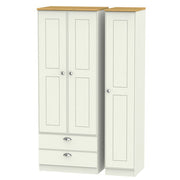 VIC141 Tall Triple 2 Drawer Robe