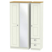 VIC157 Triple Mirror + Drawer Robe