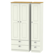 VIC161 Tall Triple 2 Drawer + Drawer Robe