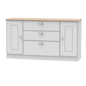 VIC207 2 Door/3 Drawer Wide Unit
