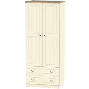 Valencia 2ft6in 2 Drawer Robe