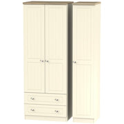 Valencia Tall Triple 2 Drawer Robe