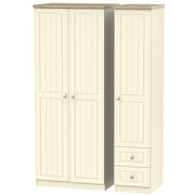 Valencia Triple Plain + Drawer Robe