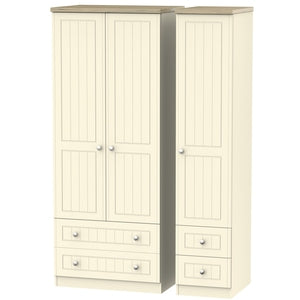 Valencia Triple 2 Drawer + Drawer Robe
