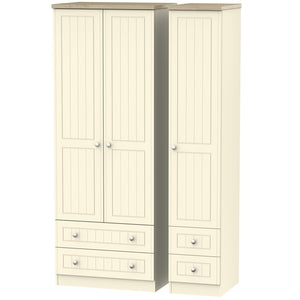 Valencia Tall Triple 2 Drawer + Drawer Robe