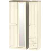 Valencia Tall Triple Mirror + Drawer Robe