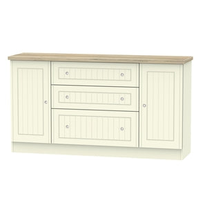 Valencia 2 Door/3 Drawer Wide Unit