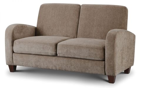 Vivo 2 Seater In Mink Chenille Fabric
