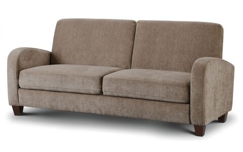 Vivo 3 Seater In Mink Chenille Fabric