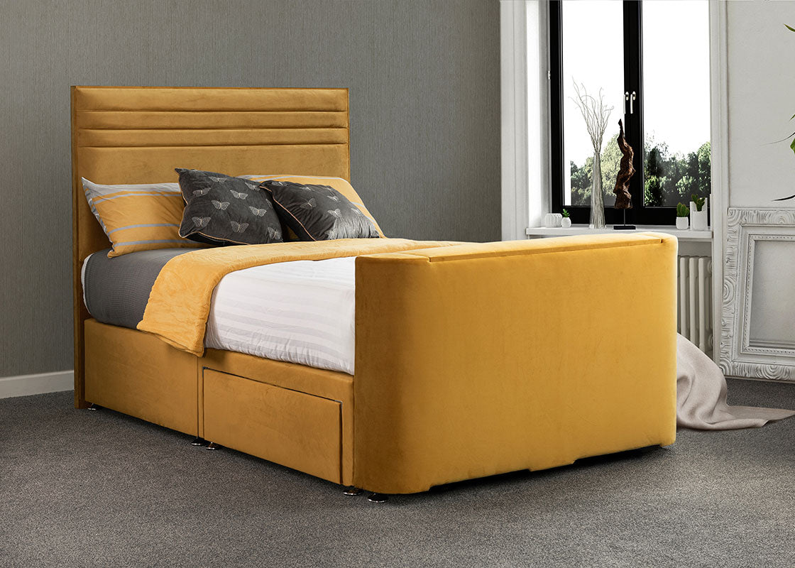 Venture Chic Side Ottoman TV Bed